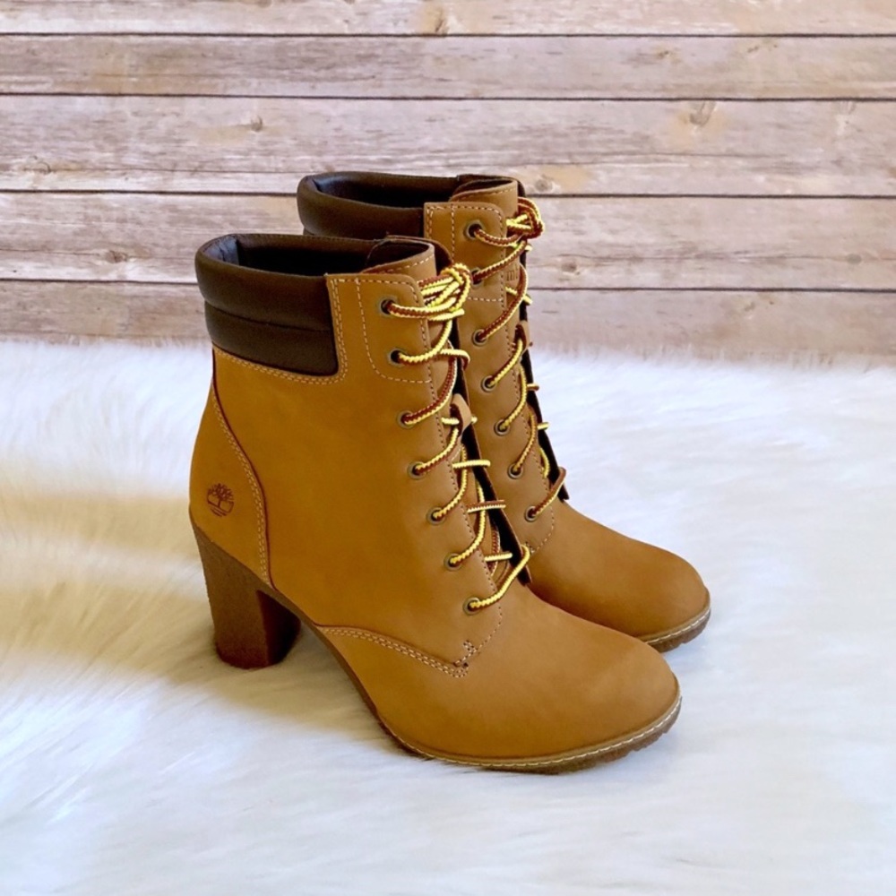 Timberland Women’s Tillston 6 Inch Wheat Boots - Picture 3 of 7